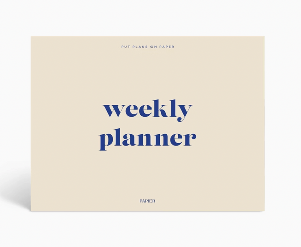Papier Weekly Planner
