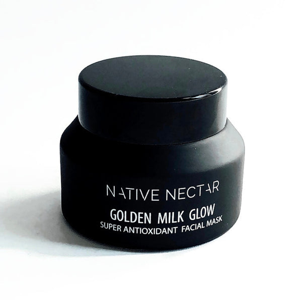 Golden Milk Glow Facial Mask - Native Nectar Botanicals
