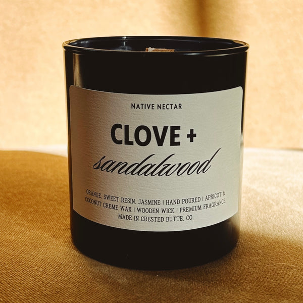 Clove + Sandalwood ÷ Candle