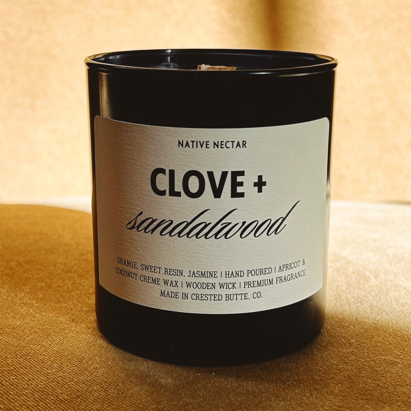 Clove + Sandalwood ÷ Candle