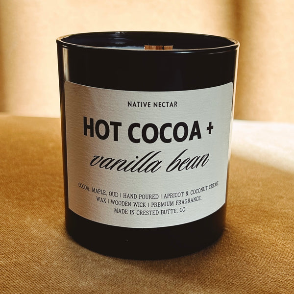 Hot Cocoa + Vanilla Bean Candle