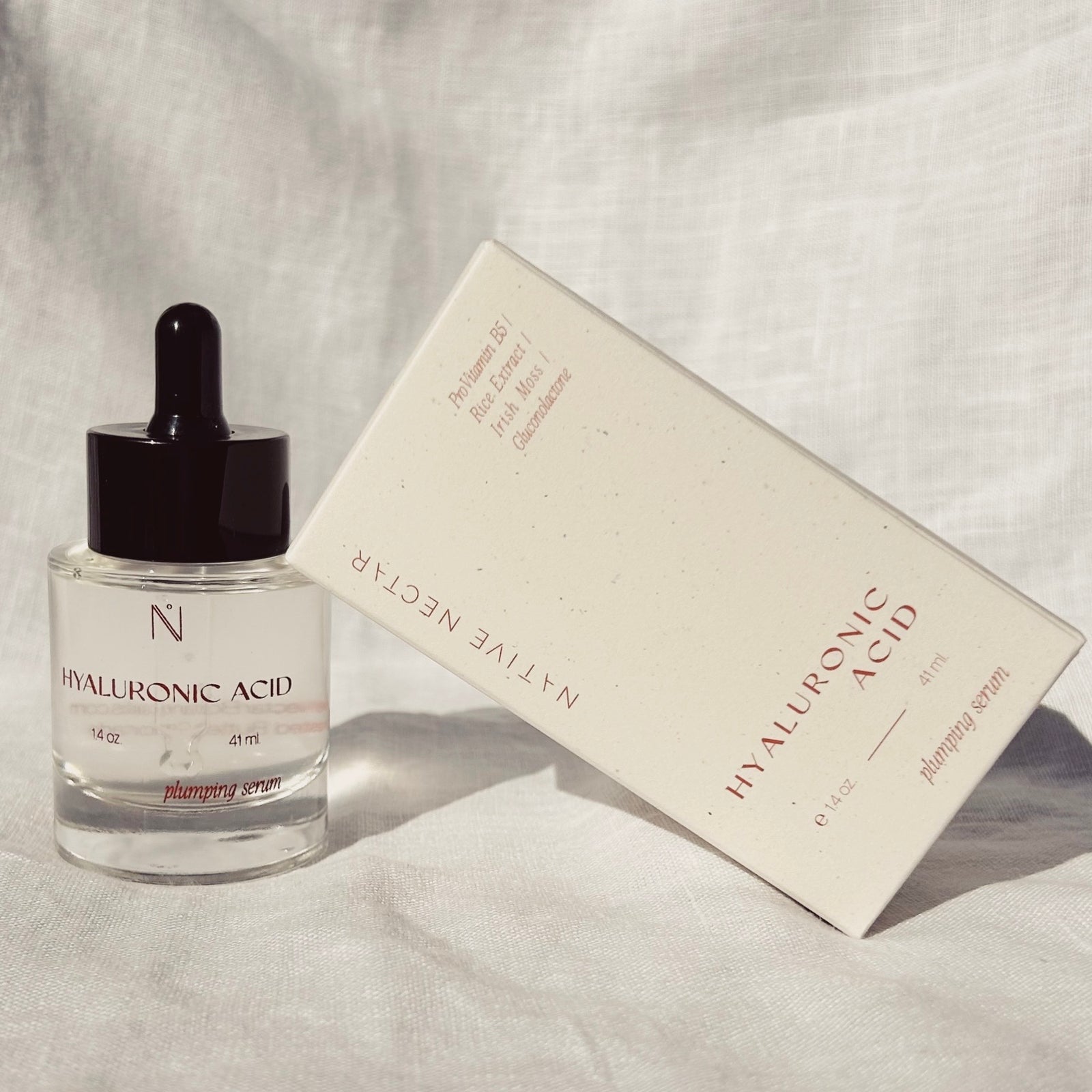 Hyaluronic Acid Plumping Serum – Native Nectar Botanicals