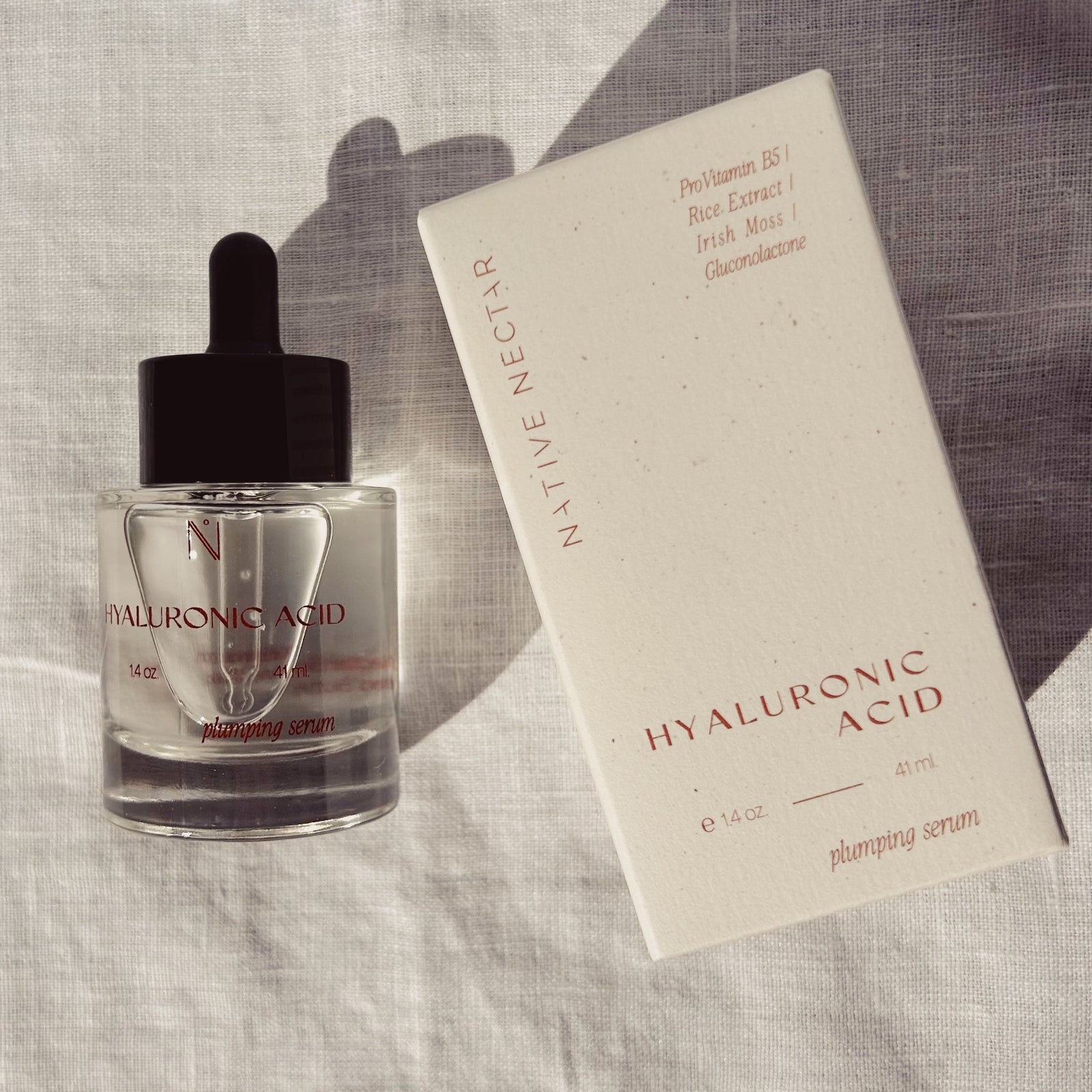 Hyaluronic Acid Plumping Serum – Native Nectar Botanicals