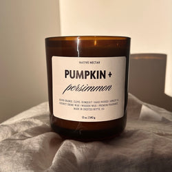 Pumpkin + Persimmon Fall Candle