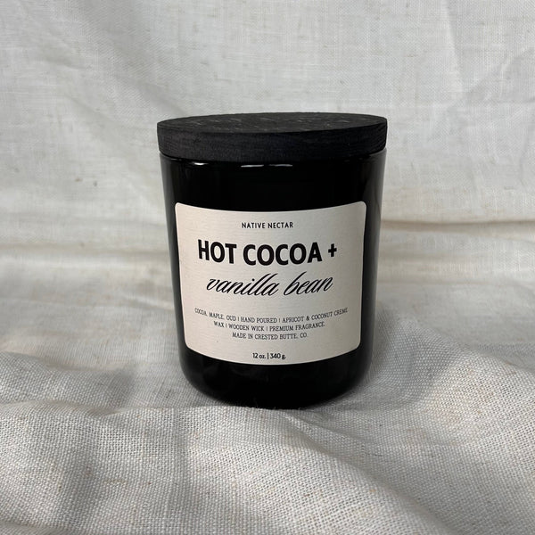 Hot Cocoa + Vanilla Bean Fall Candle