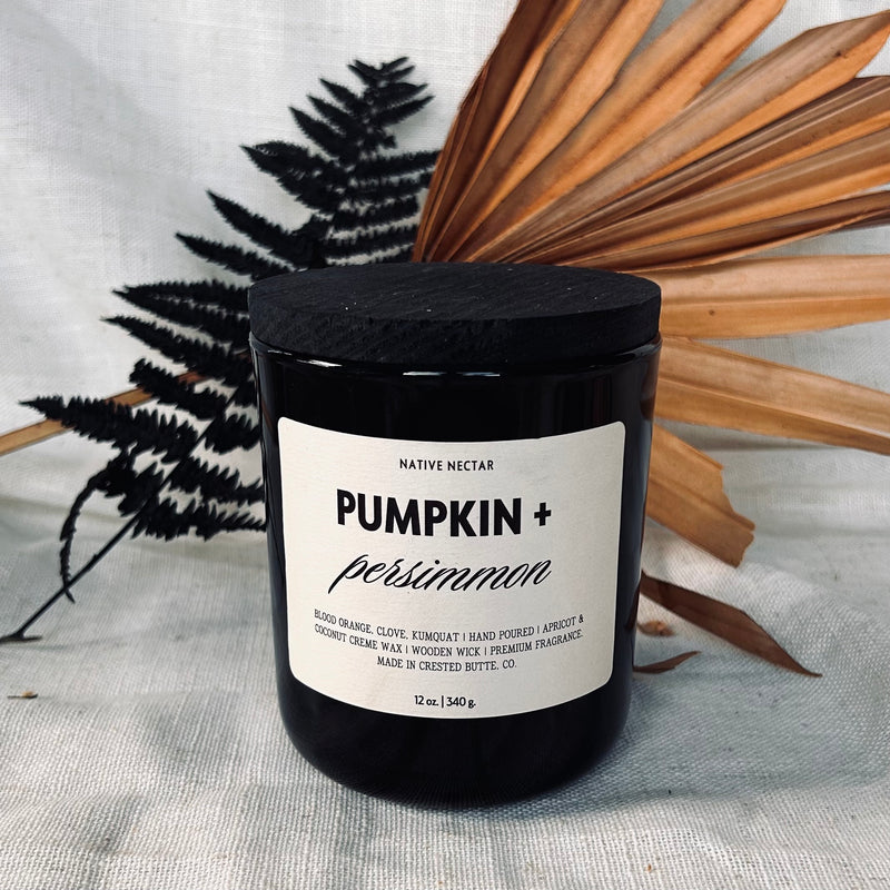 Pumpkin + Persimmon Fall Candle