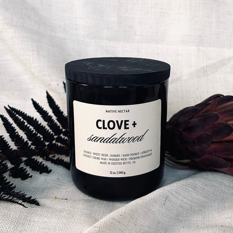 Clove + Sandalwood Fall Candle