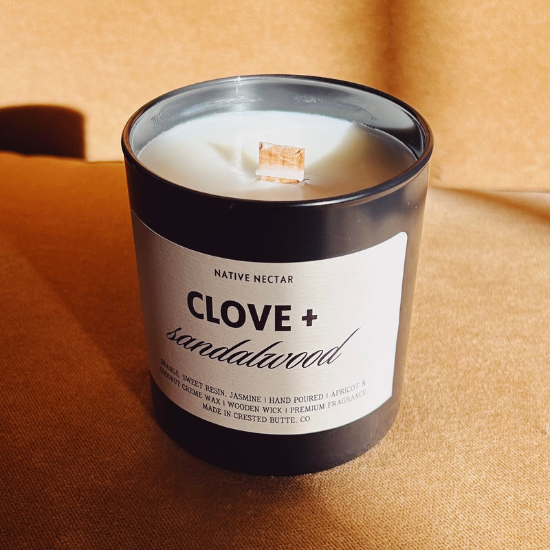 Clove + Sandalwood ÷ Candle