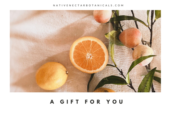 Native Nectar Botanicals Gift Card- Website Only