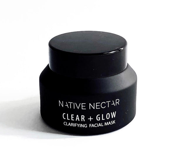 Clear + Glow Facial Mask - Native Nectar Botanicals